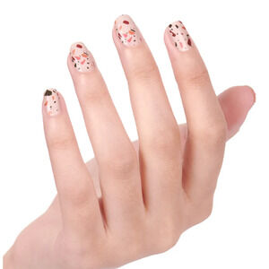 Color Street Back in Tile Nail Strips FDC298 Neutral Mosaic NIP